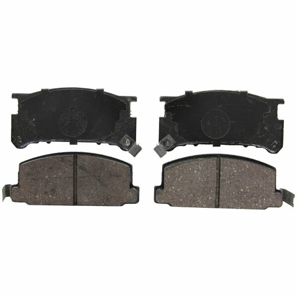 Wagner Brakes 80-89 Subaru:Fr Quickstop Pads, Zd291 ZD291